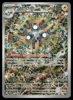 Pokemon Cards Magneton SVP 159 Pokemon Center Scarlet & Violet Promo NM - Image 1