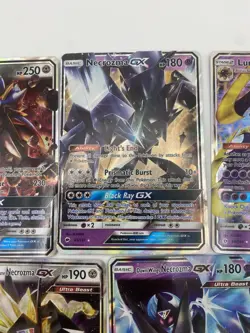 Solgaleo GX, Lunala GX,Dawn Wings Necrozma GX,Dusk Mane Necrozma GX,Pokemon Card - Image 3