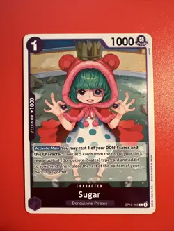 Sugar R OP10-065 Royal Blood One Piece Card Game CCG NM - Image 1