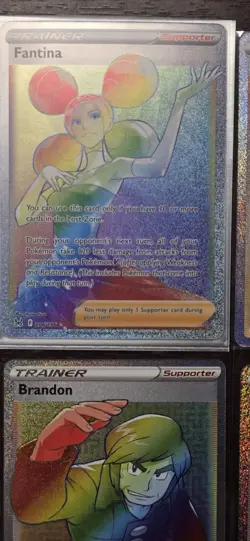 Pokemon Cards Lot (Full Art Trainer Rainbow Rare Holo - Sw & Sh - M/NM) - Image 2