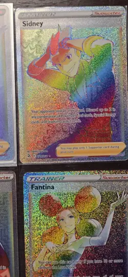Pokemon Cards Lot (Full Art Trainer Rainbow Rare Holo - Sw & Sh - M/NM) - Image 3