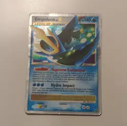 Pokemon Empoleon LV.X Holo Promo Diamond & Pearl DP11 English Card - Image 1