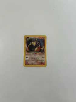 Pokemon TCG Dark Charizard 4/82 Holo Rare Card Team Rocket - Image 1