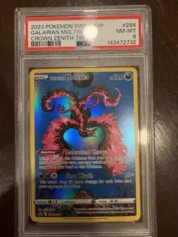🔥🔥Galarian Moltres SWSH284 SWSH: Sword & Shield Promo Cards Holo NM 🔥🔥 - Image 3