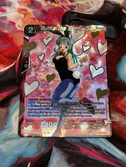 Dragon Ball Super Card Game, Bulma the Bunny Girl Holo BT10-011 SR 2022 - Image 1