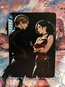 Matte Beautiful Waifu Handmade Card Goddess Story CCG Anime Double Sided - Image 1