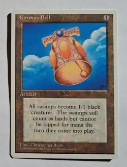 Magic MTG - Kormus Bell - 4th Fourth Edition - NM - Image 1