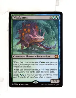 MTG SkeenAB Wistfulness PACK PROMO from ECL. NM. - Image 1