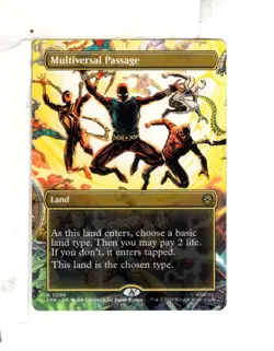 MTG SkeenAB Multiversal Passage BORDERLESS from SPM. NM. - Image 1