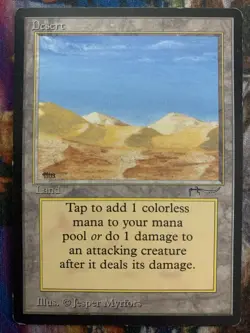 MTG Desert Arabian Nights Desert - Image 1
