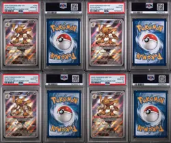 2025 POKEMON MEP EN-ME BLACK STAR PROMO #009 ALAKAZAM PSA 10 (SET OF FOUR) - Image 3