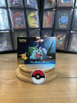 2000 Topps Pokemon TV OR19 – Mystery Menace – Foil – Blue Logo – Orange Islands - Image 1