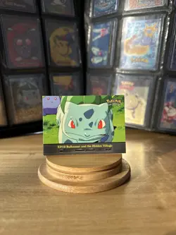 Pokemon Topps EP10 Bulbasaur & The Hidden Village – TV Animation – Blue Logo - Image 1