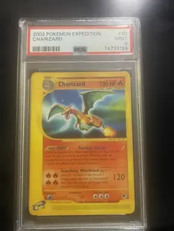 Charizard Expedition #40 WOTC 2002 Non-Holo Pokemon Card PSA 9 - Image 1