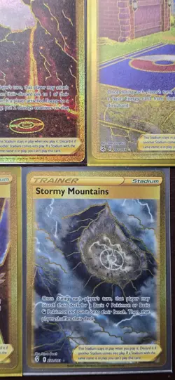 Pokemon Cards Lot (Gold Rare Stadium Full Arts - Sword And Shield Era - M/NM) - Image 5