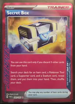 Pokemon TCG Secret Box 163/167 Ace Spec Twilight Masquerade NM - Image 1