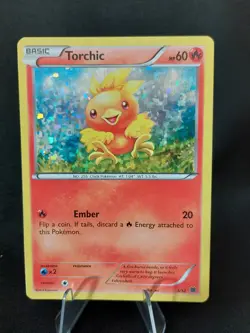 Torchic 3/12 - McDonald’s Holo Promo 2014 Mid-Era Pokemon TCG - MP - Image 1