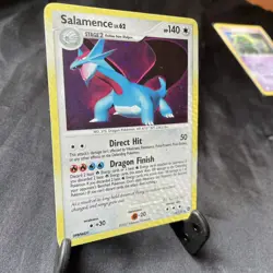 Pokemon Secret Wonders: [2007] Salamence 18/132 - *Holo-Rare*- Bleed Error ~ LP - Image 2