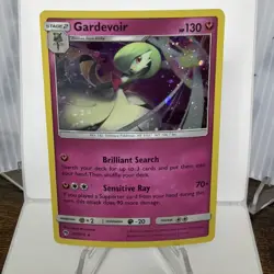 Gardevoir 141/214 Cosmos Holo - Lost Thunder Pokemon TCG - M/NM - Murayama - Image 2