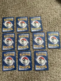 Lots Of Vintage Giovanni’s And Sabrina’s Pokemon Cards MP/HP - Image 2