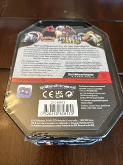 Pokemon Scarlet & Violet Paldean Fates Charizard EX Tin NEW SEALED - Image 2