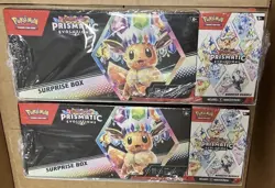 Pokemon Prismatic Evolutions Surprise Box & Booster Bundle Sam's Club - LOT OF 2 - Image 1
