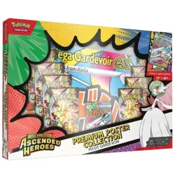 Pokemon TCG Ascended Heroes Premium Poster Collection Mega Gardevoir EX PRESALE - Image 1