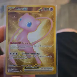 Pokemon TCG Mew ex Sv: Scarlet & Violet 151 Holo Ultra Rare Psychic 180 HP 193/… - Image 1