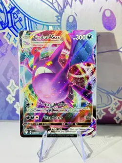 Crobat Vmax 045/072 Full Art Holo Pokemon Shining Fates English Near Mint - Image 1