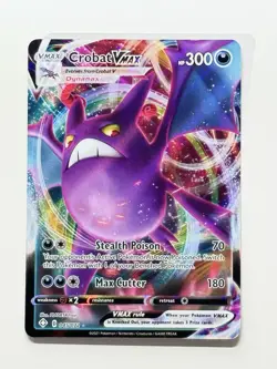 Crobat Vmax 045/072 Full Art Holo Pokemon Shining Fates English Near Mint - Image 3