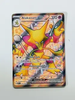 Alakazam ex 215/091 Full Art Holo Pokemon SV: Paldean Fates English Near Mint - Image 3