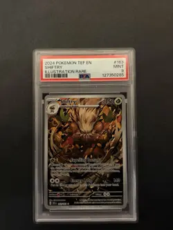 Pokemon Temporal Forces Shiftry #163/162 PSA 9 - Image 1
