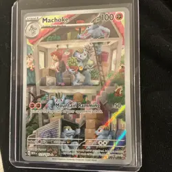 Machoke IR 177/165 Scarlet & Violet Pokemon 151 Holo | Pokemon TCG - Image 1