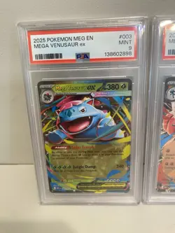 Pokemon TCG Lot Of 5 Mega Evolution PSA Graded Cards Lucario Marshadow etc - Image 2