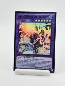 Yu-Gi-Oh! Elemental Hero Thunder Giant-Voltic Thunder MZMU-EN029 Super Rare - Image 1