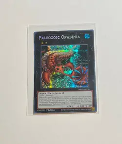 Yu-Gi-Oh! Paleozoic Opabinia #MP25-EN138 Prismatic Secret Rare 1st (NM) + Bonus - Image 1