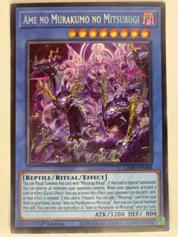 Ame No Murakumo No Mitsurugi - L26D-ENM08 - Secret Rare - Image 1