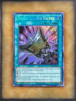 Yugioh Triple Tactics Talent ROTD-EN062 Secret Rare 1st Ed NM - Image 1