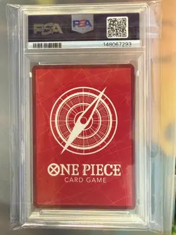 One Piece Monkey D. Luffy Alt Art OP13-001 Leader PSA 10 Gem Mint English - Image 2