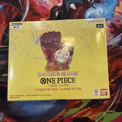 One Piece TCG - OP07 - 500 Years in the Future Sealed Booster Box - Image 2