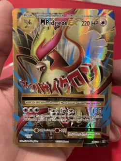 Pokemon MPidgeotEX Mega Evolution EX Holo 2016 Card 105/108 English - Image 1
