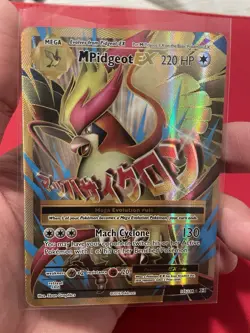 Pokemon MPidgeotEX Mega Evolution EX Holo 2016 Card 105/108 English - Image 3