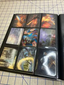 Ultra Pro Card Binder 360 Card Capacity 9 Pockets Magic the Gathering Art Cards - Image 5