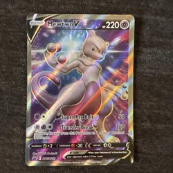 Pokemonn TCG: Mewtwo V Swsh229 : Sword & Shield Promo Cards Holo - Image 1