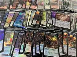 MTG Lot 108 All Foil Token Cards Mixed Sets MH2 MH3 MKM Treasures Food Clues NM - Image 2