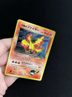 Rocket’s Moltres #146 MINT/NM Japanese Holo Rare Vintage Pokemon Card Gym WOTC - Image 2