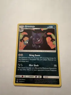 Greninja 117/214 Unbroken Bonds Holo Pokemon Card Near Mint - Image 1
