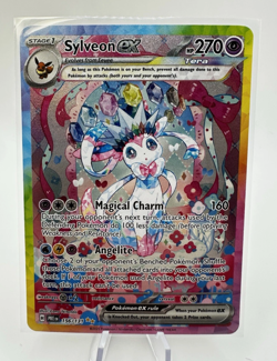 Sylveon EX Prismatic Evolutions Holo Special Illustration Card 156/131 NM/M - Image 1