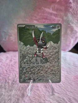 Pokemon TCG Pawniard 142/087 Black Bolt IR Card - Image 1