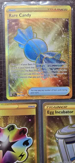 Pokemon Cards Lot (Gold Rare Full Art Trainer Items - Sword And Shield - M/NM) - Image 2